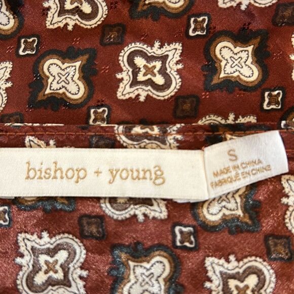 Bishop + Young spaghetti strap patterned tank Size S - Picture 7 of 8